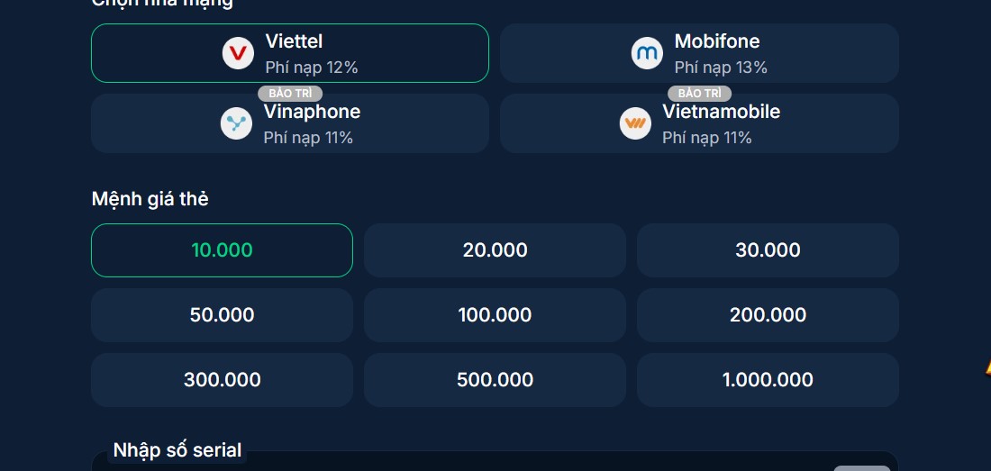 Cẩm nang thực hiện nạp tiền Rikbet siêu chuẩn