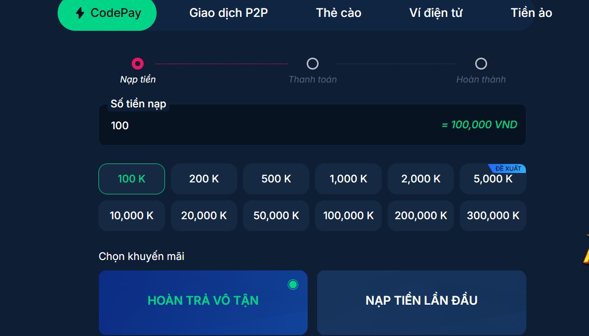 Top khuyến mãi khi bạn nạp tiền Rikbet 